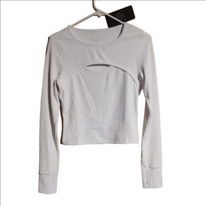 Move Technology White Long Sleeve Women's Top